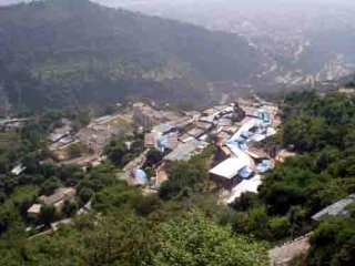 view of katra from sanjhi chatt